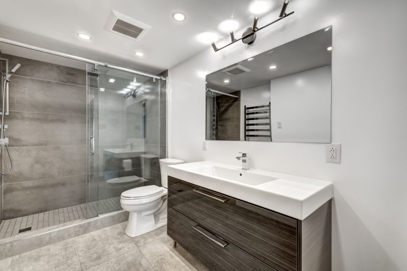 Renovated Bathroom Spaces